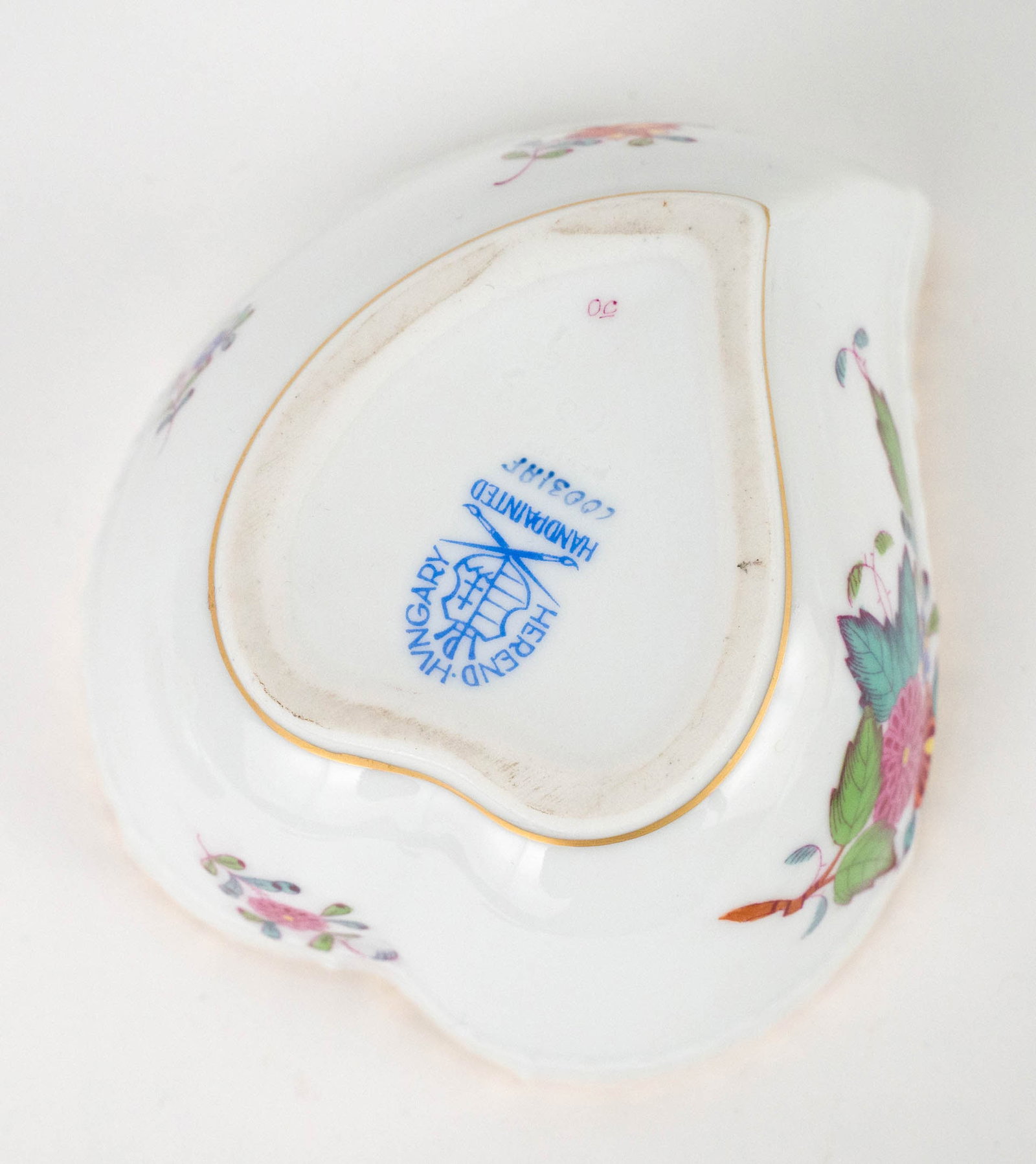 Four Herend "Chinese Bouquet" Table Articles - 11