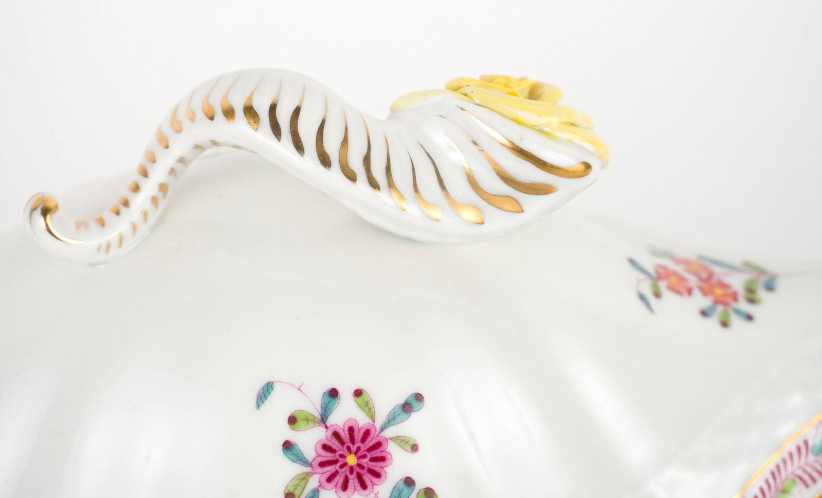 Four Herend "Chinese Bouquet" Table Articles - 5