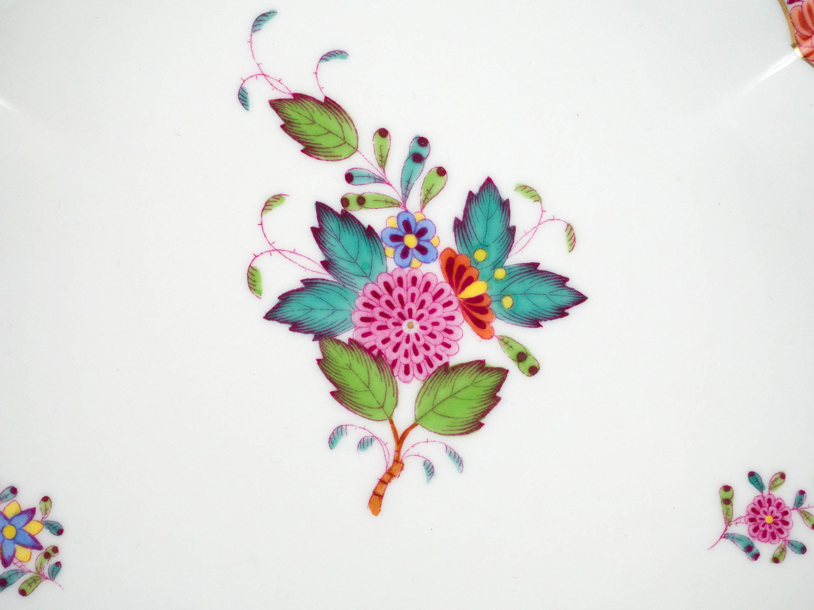 Four Herend "Chinese Bouquet" Table Articles - 6