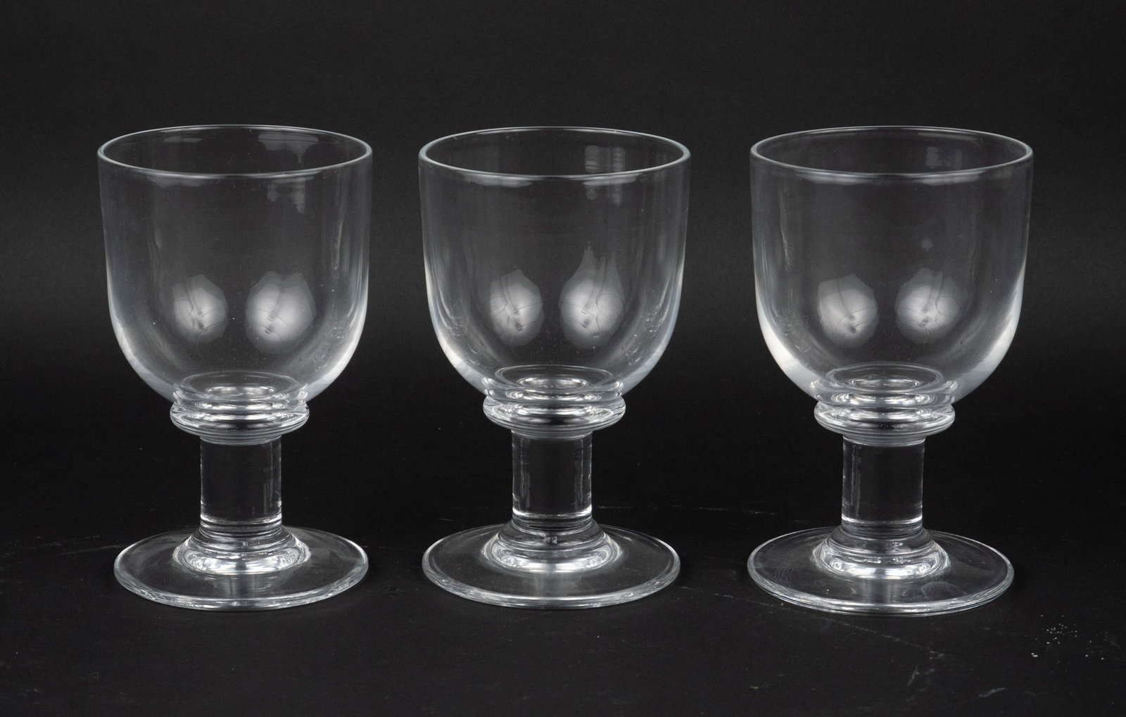 Eleven Simon Pearce Essex Water Goblets (1 of 6)