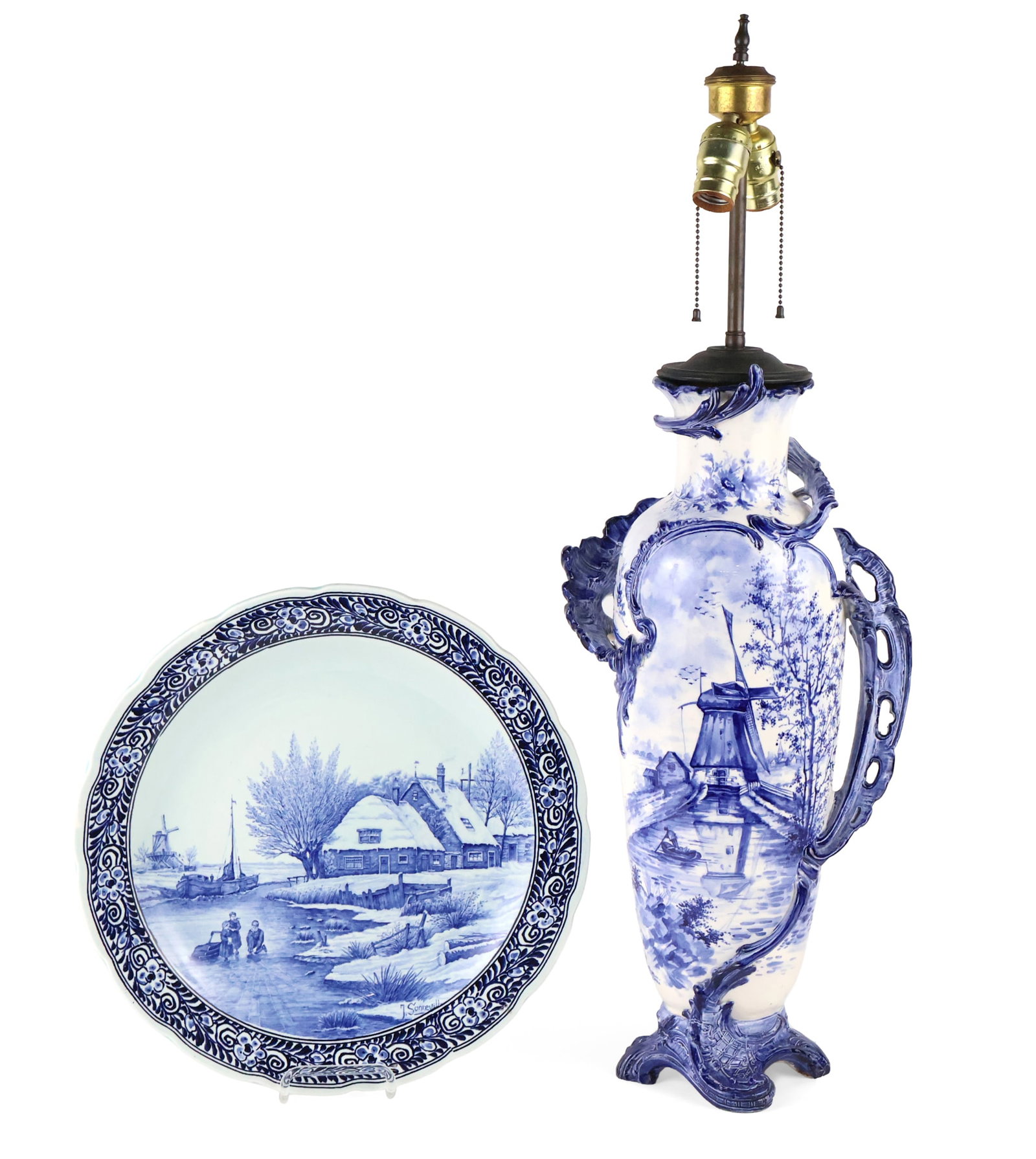 Delft Pottery Charger (1 of 20)