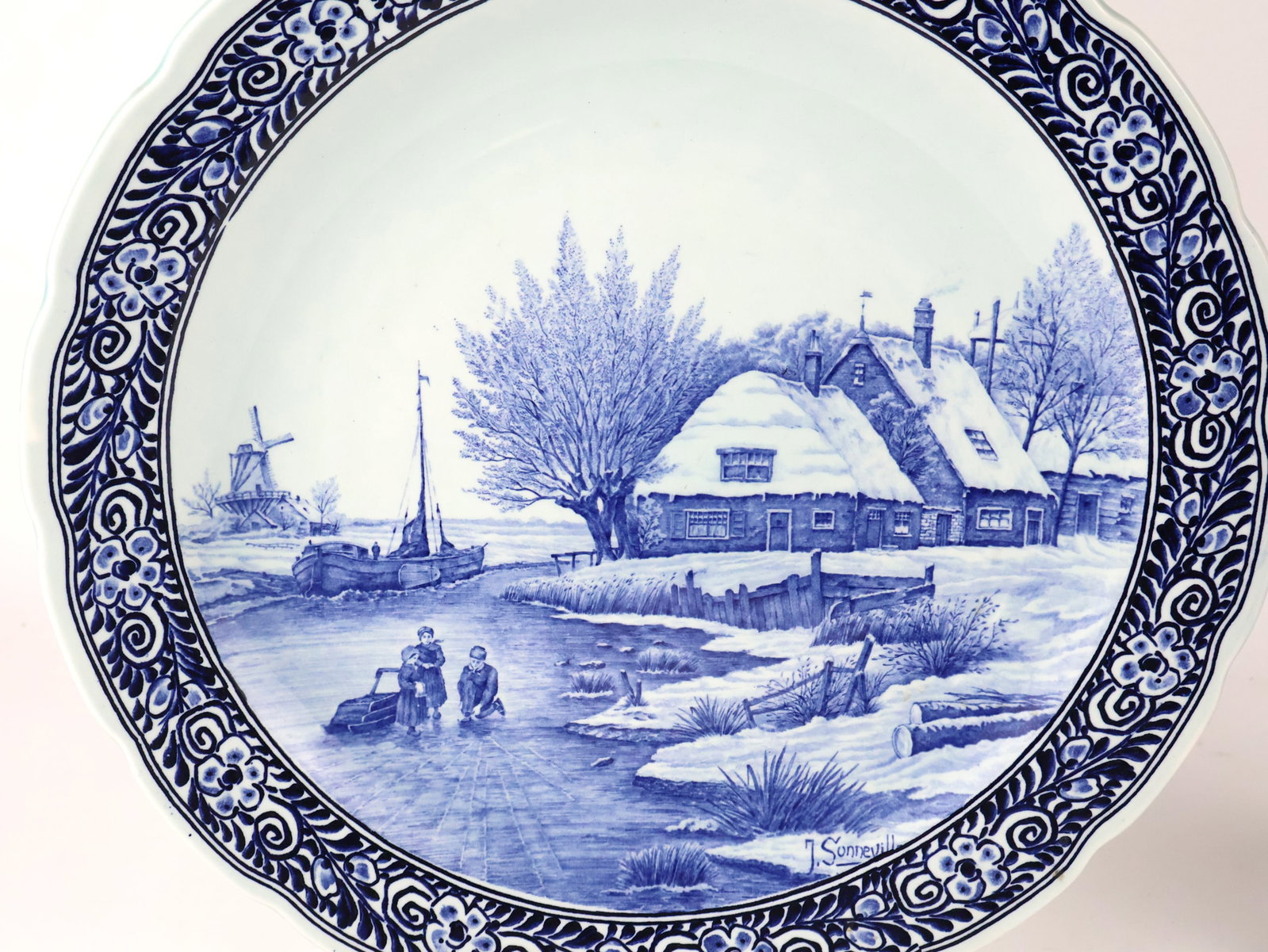 Delft Pottery Charger - 3