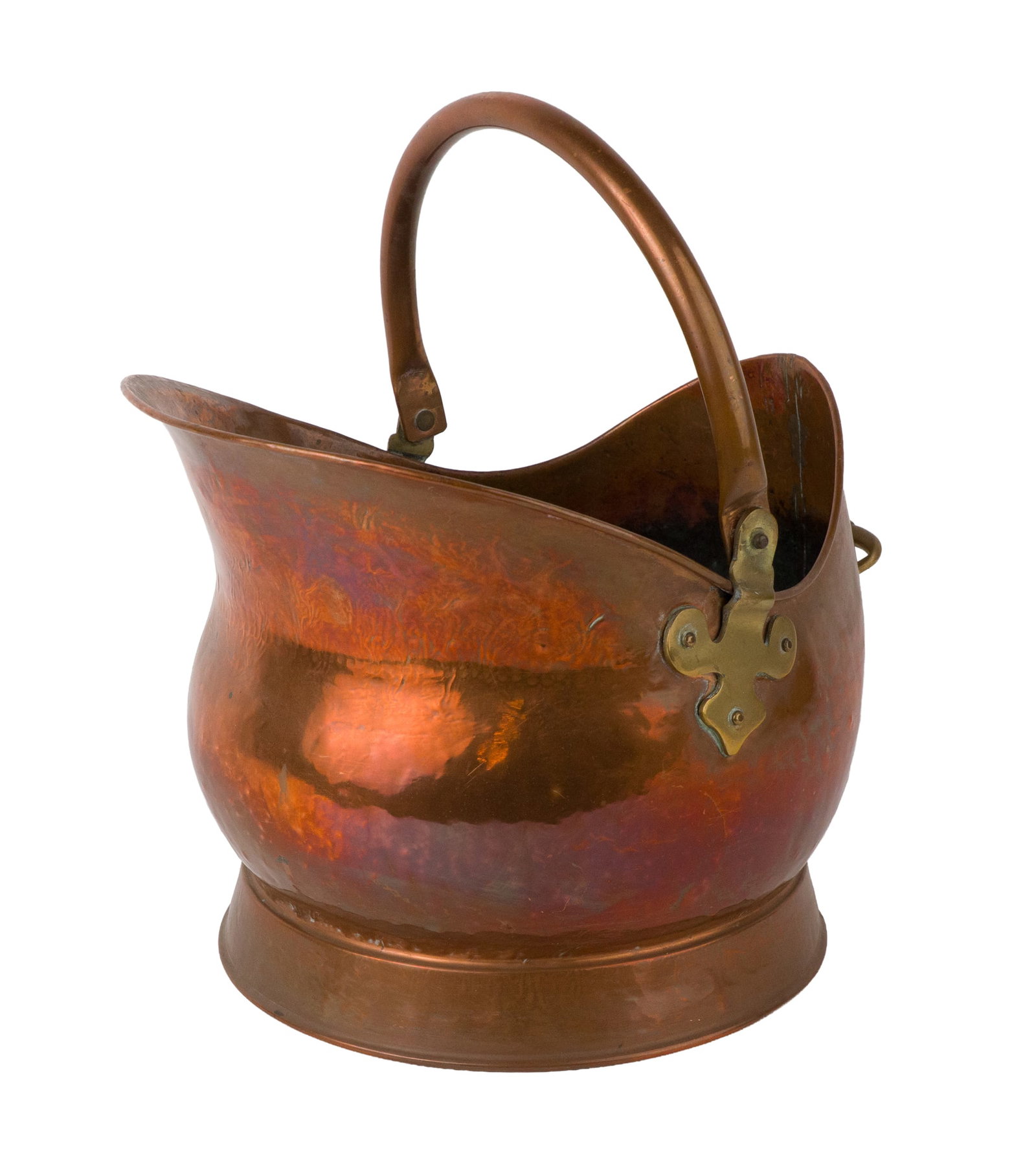 Victorian Brass and Copper Coal Scuttle (1 of 7)