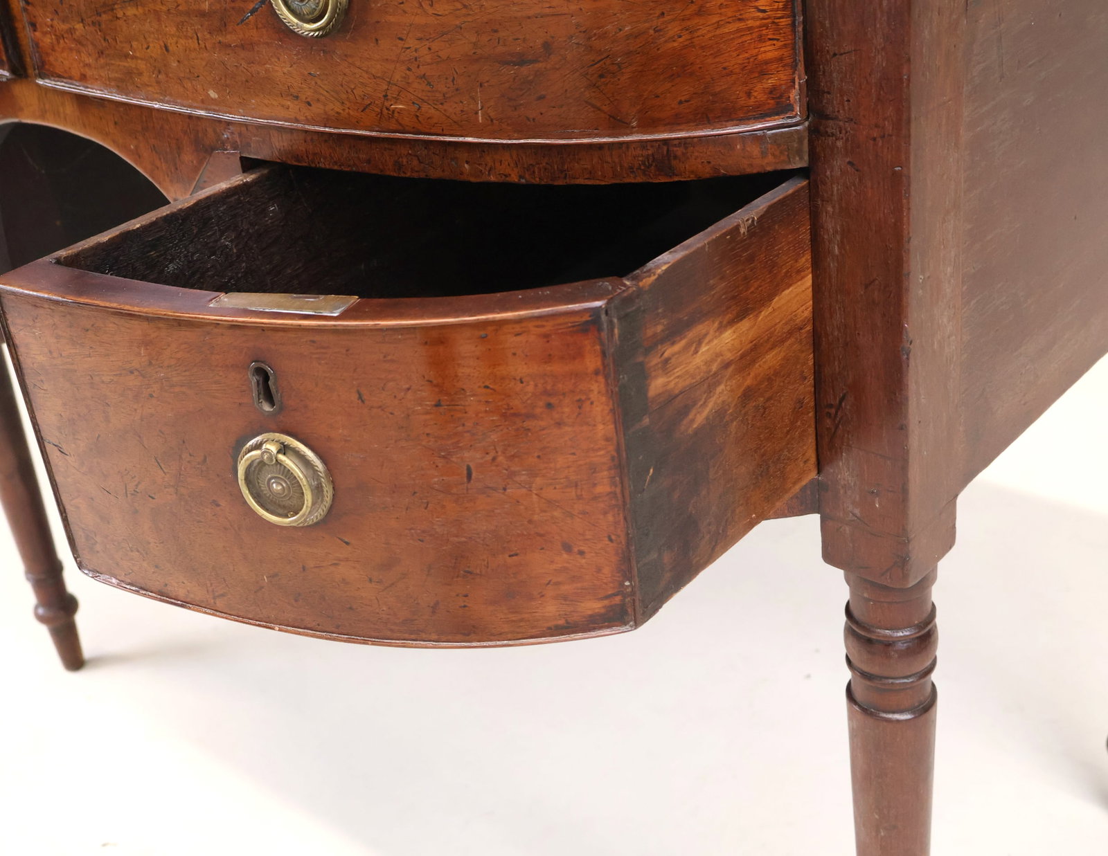 Regency Mahogany Server - 8