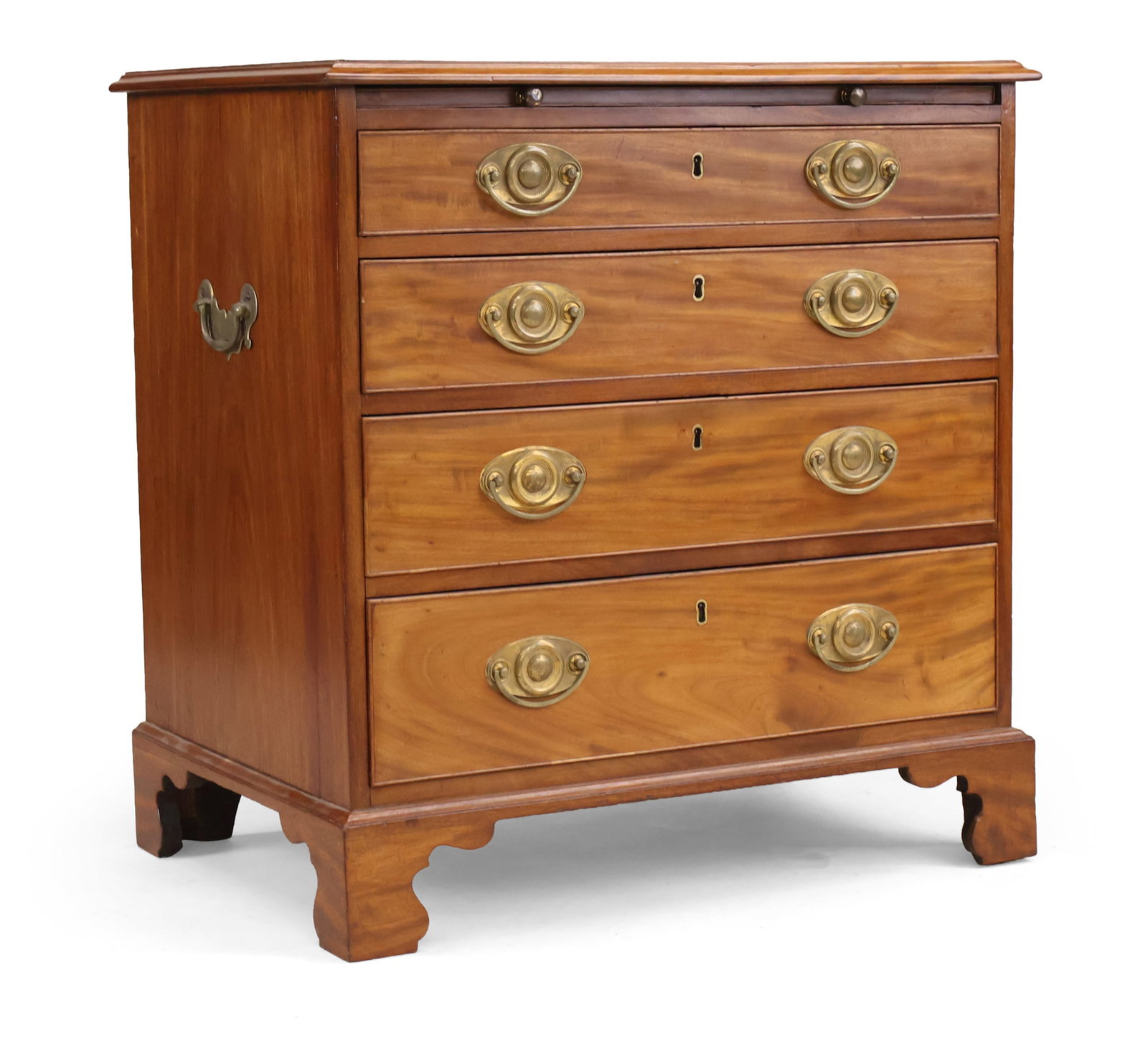 George III Diminutive Mahogany Gentleman's Chest of Drawers (1 of 11)