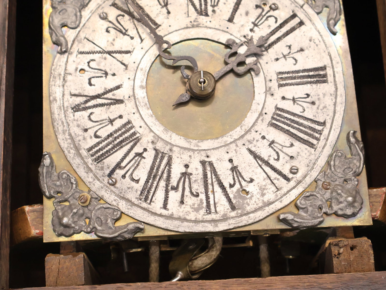 French Provincial Oak Tall Case Clock - 13