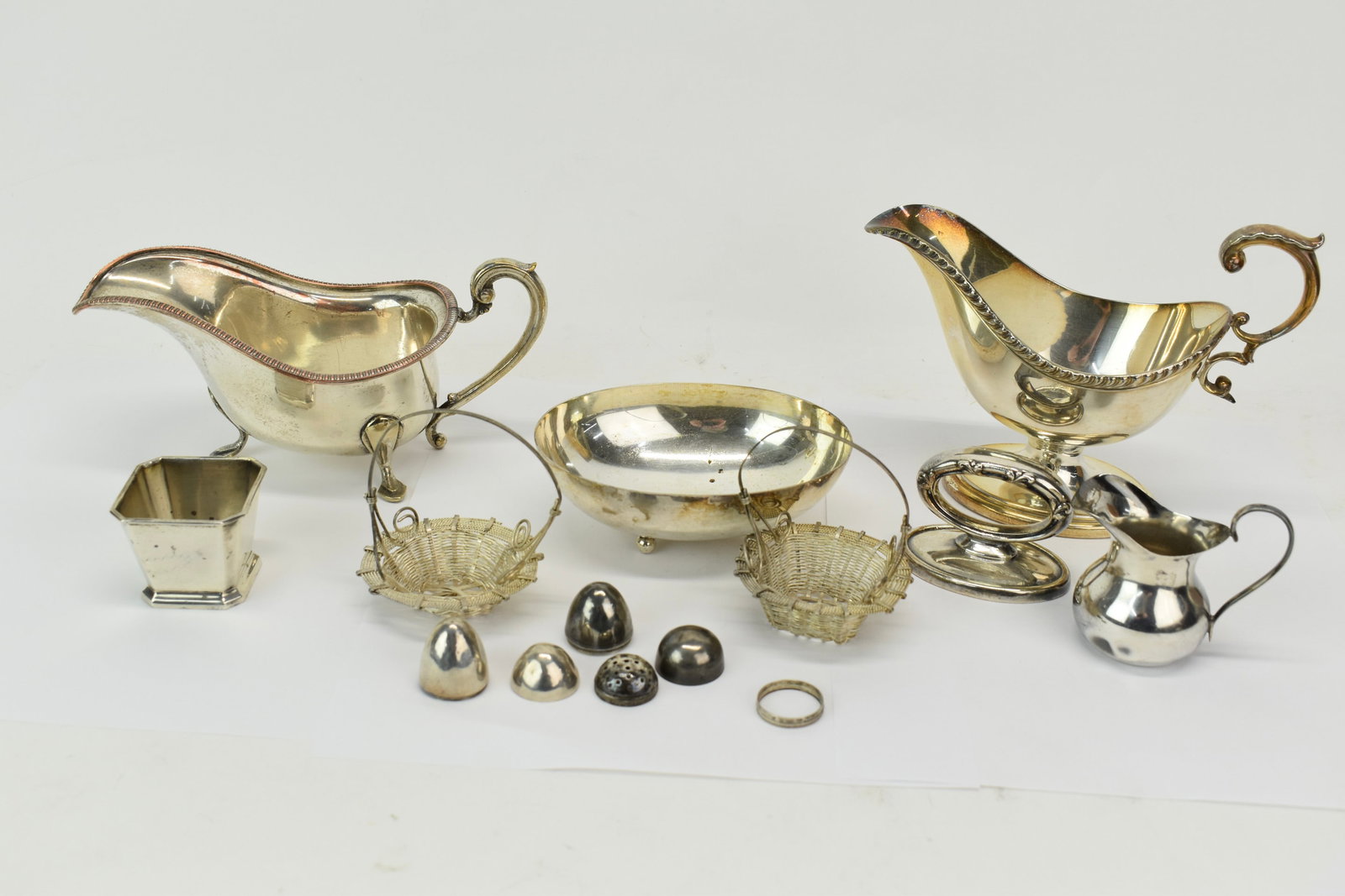 Group of Assorted Silver Plated Table Articles (1 of 12)