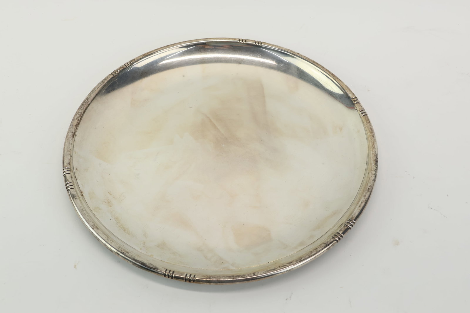 Sterling Silver Art Deco Style Fina Serving Tray (1 of 5)