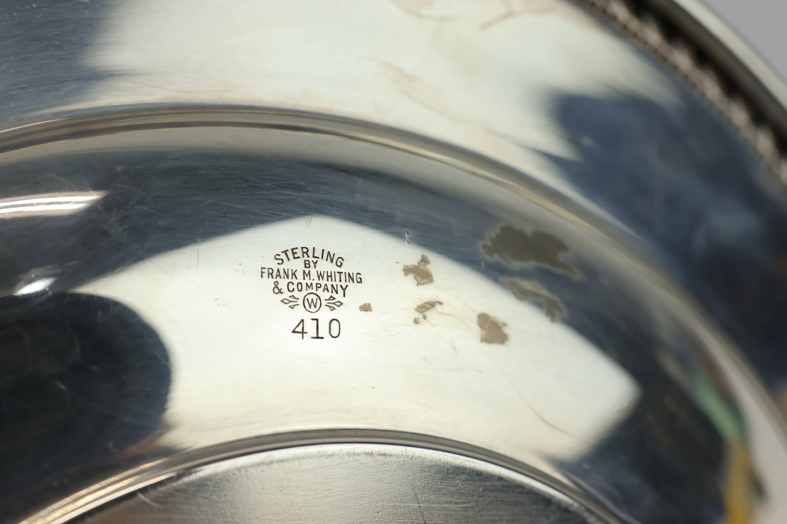 Whiting Sterling Silver Tray - 4