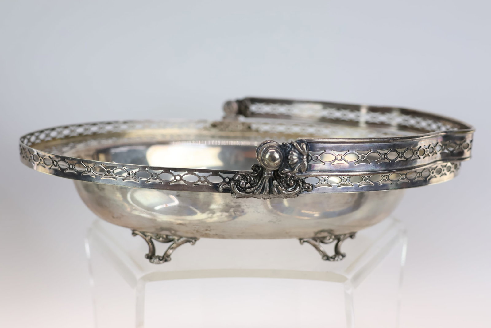 Group of Assorted Silver Plated Serving Articles - 6