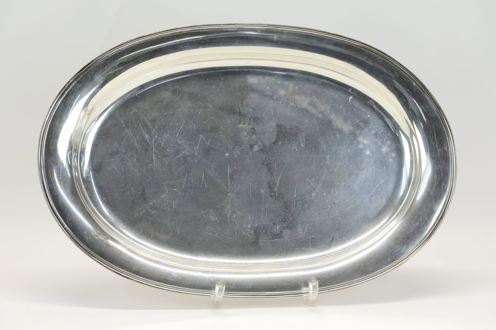 Silver Plated Double Handled Serving Tray - 5