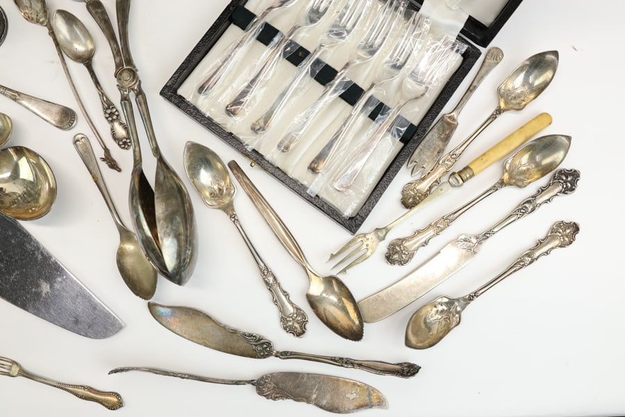 Group of Assorted Silver Plated Table Articles - 16