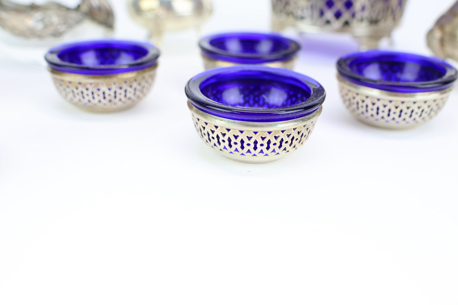Group of Assorted Silver Table Articles - 2
