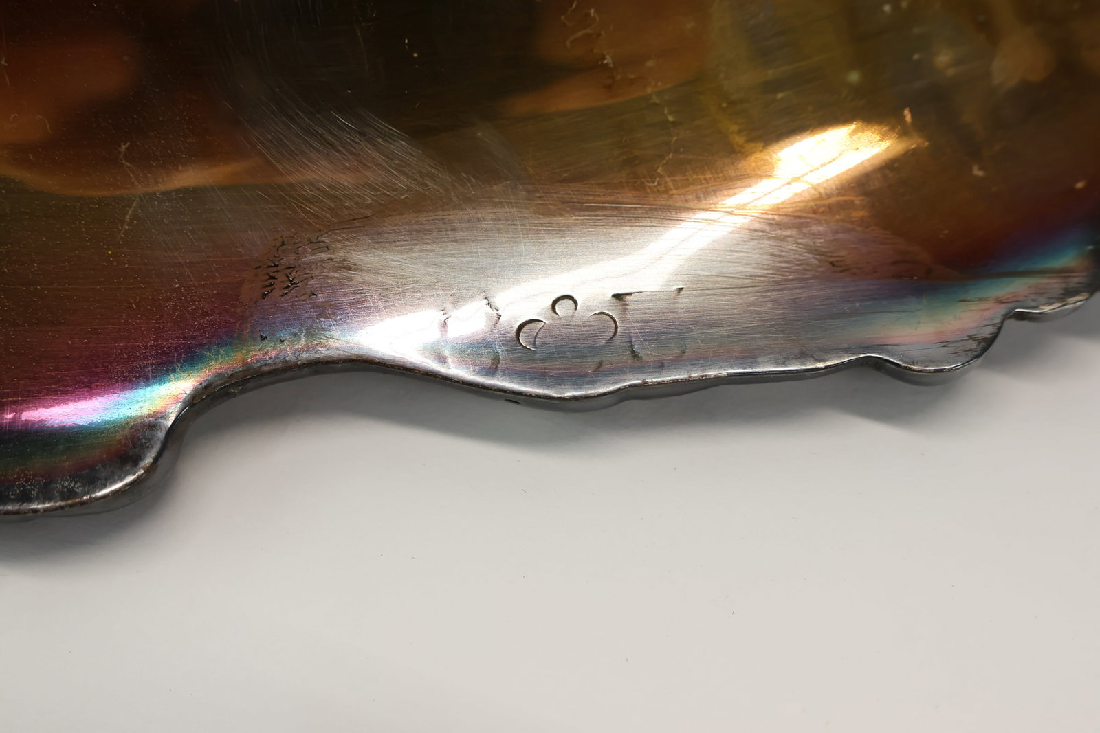 Two Silver Plated Serving Trays - 7