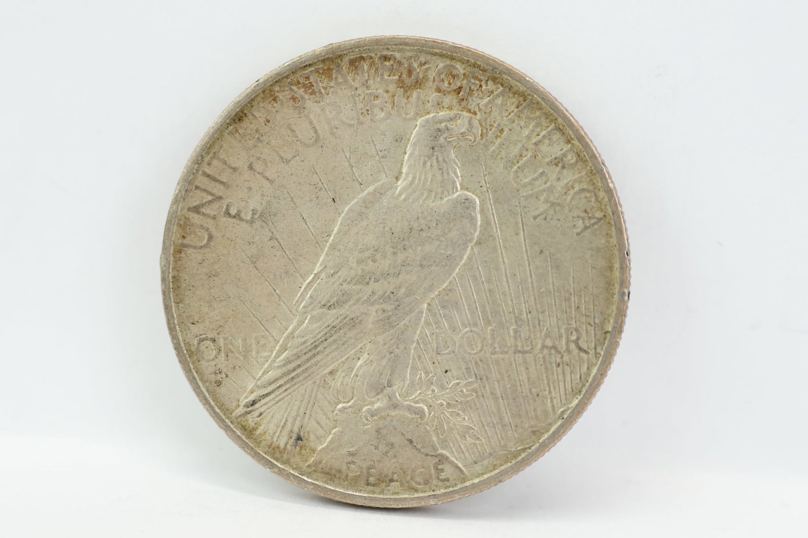 Three Silver Peace Dollar Coins - 5
