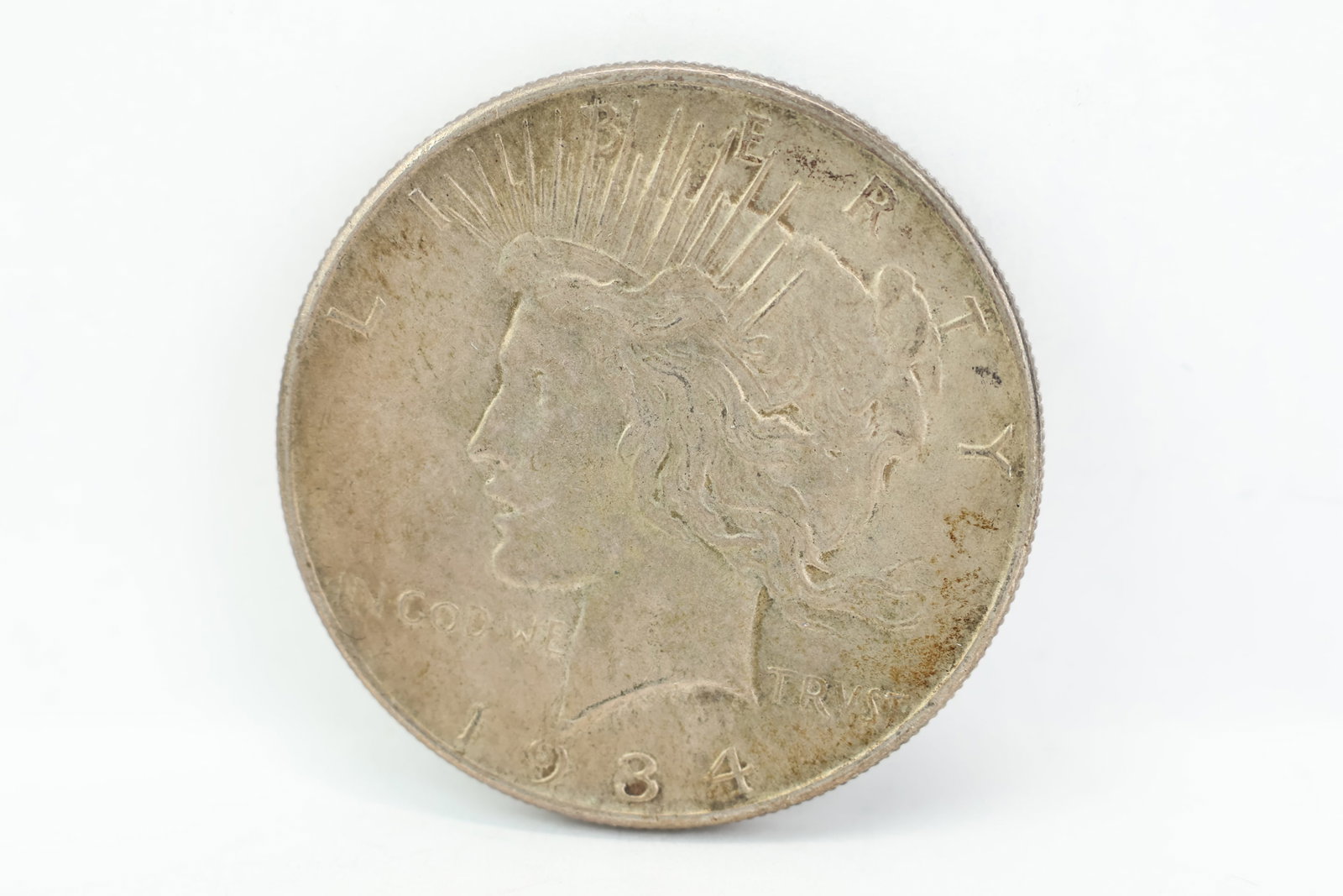 Three Silver Peace Dollar Coins - 6