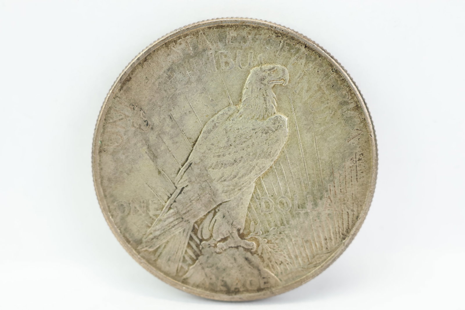 Three Silver Peace Dollar Coins - 7