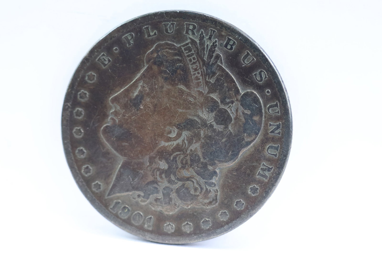 Five 1900's Morgan Silver Dollars - 9
