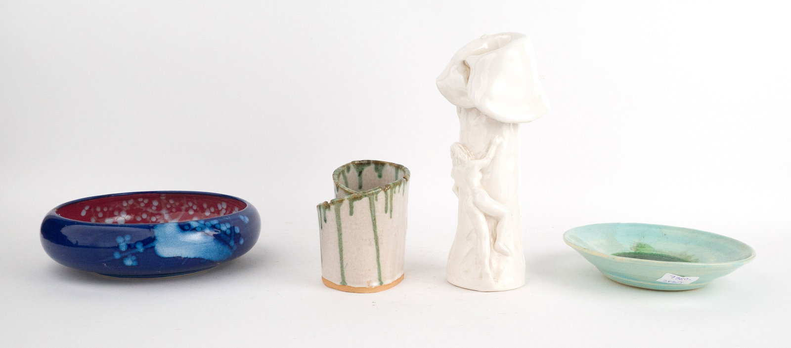 Four Art Pottery Table Articles - 6