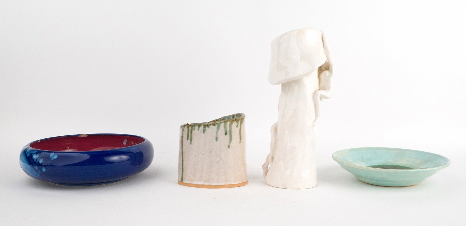 Four Art Pottery Table Articles - 7