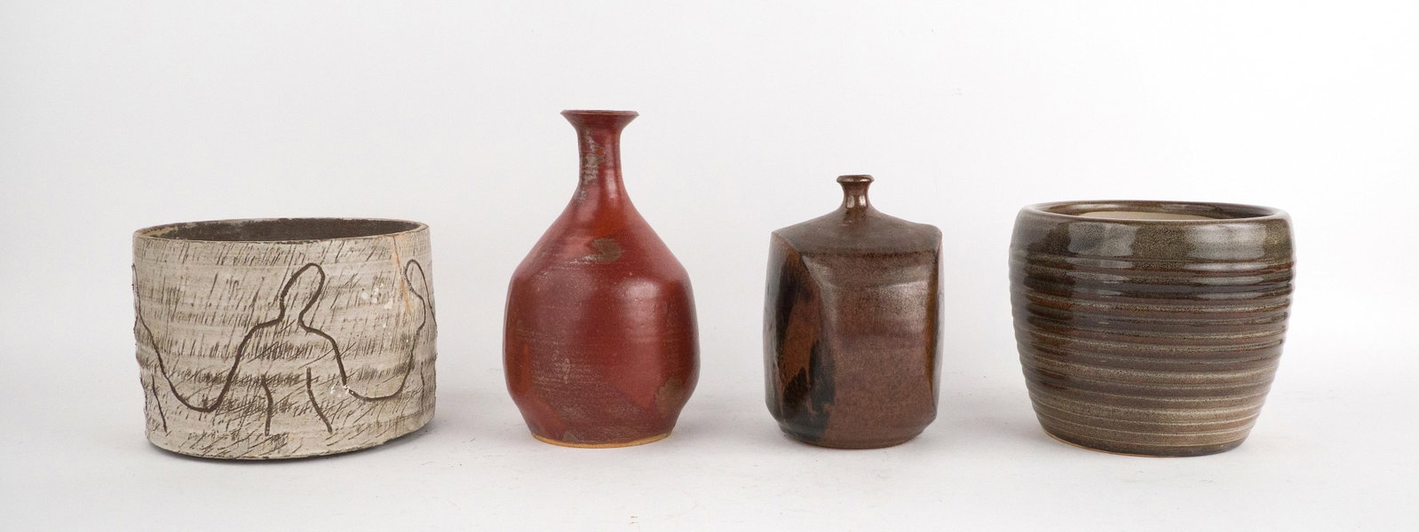 Four Art Pottery Table Articles - 3