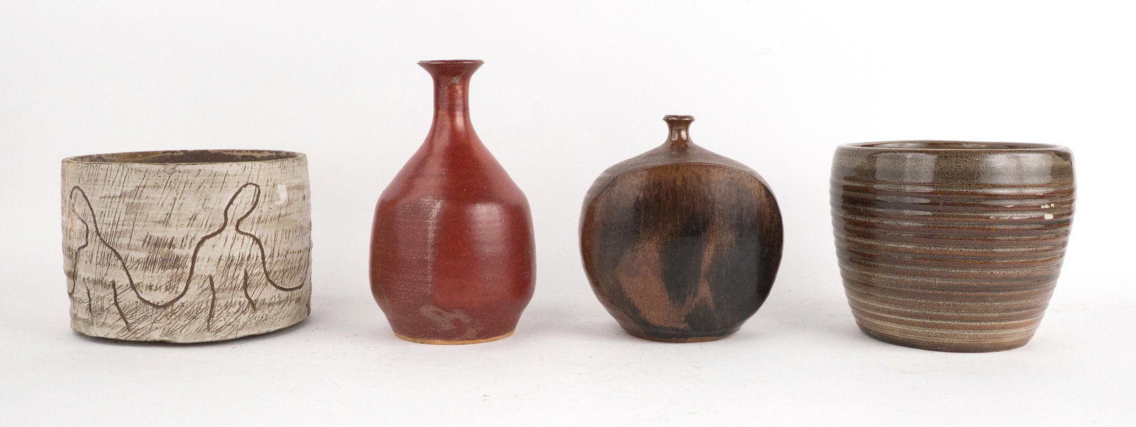Four Art Pottery Table Articles - 5