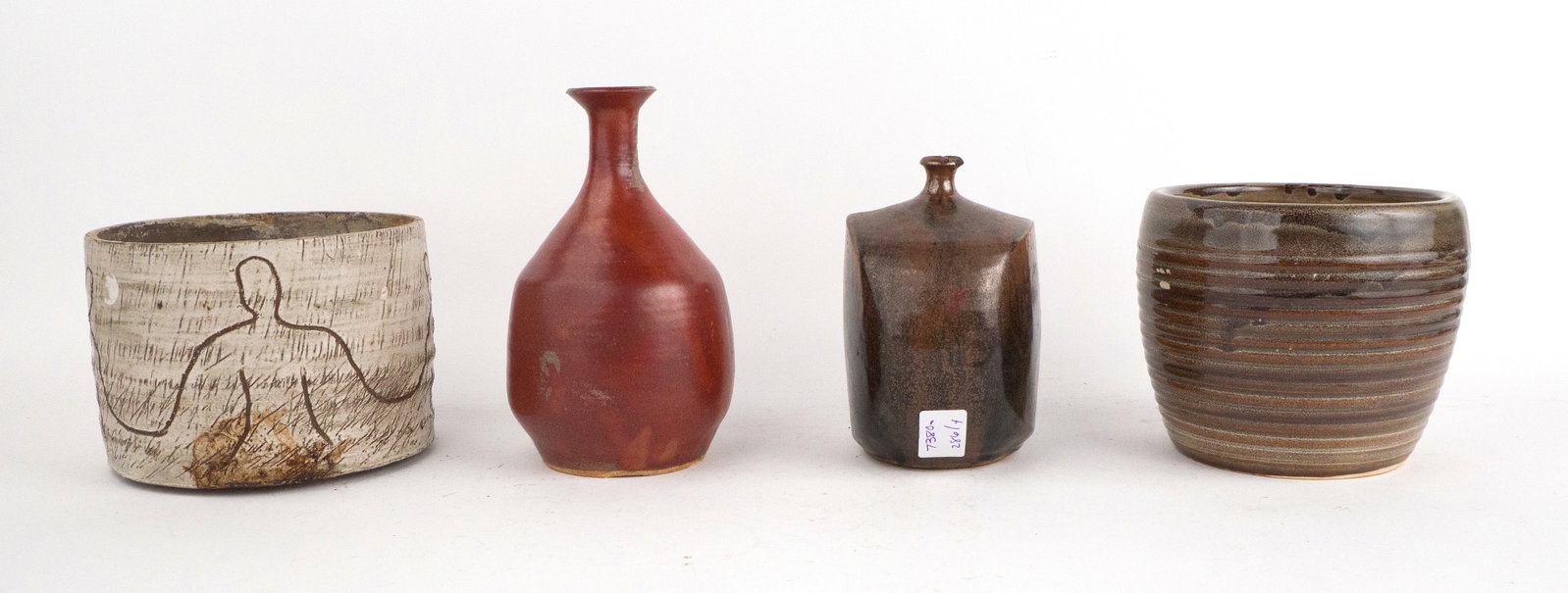 Four Art Pottery Table Articles - 6