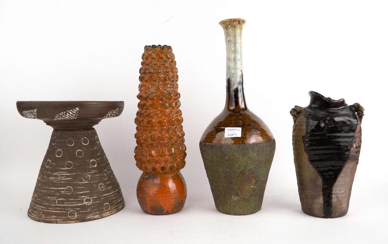 Four Art Pottery Table Articles - 9