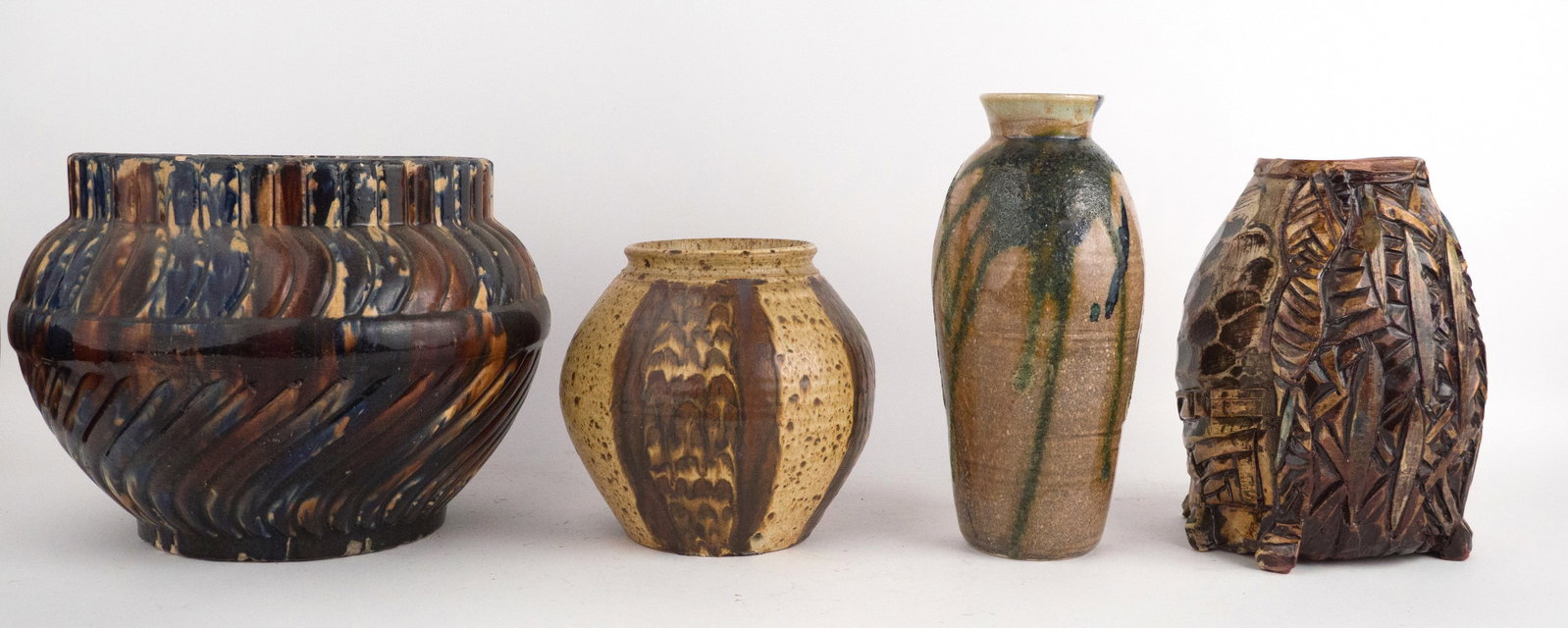 Four Art Pottery Table Articles - 6