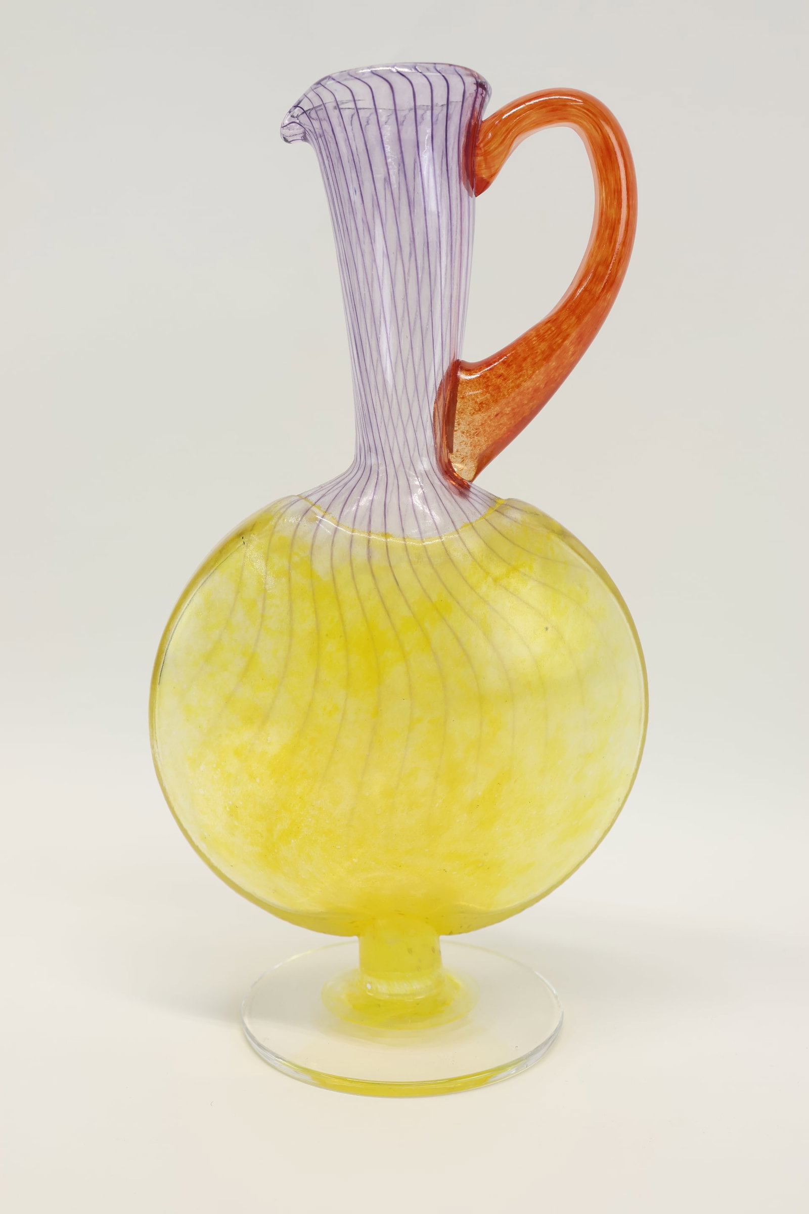 Kosta Boda "Bon Bon" Art Glass Pitcher (1 of 7)