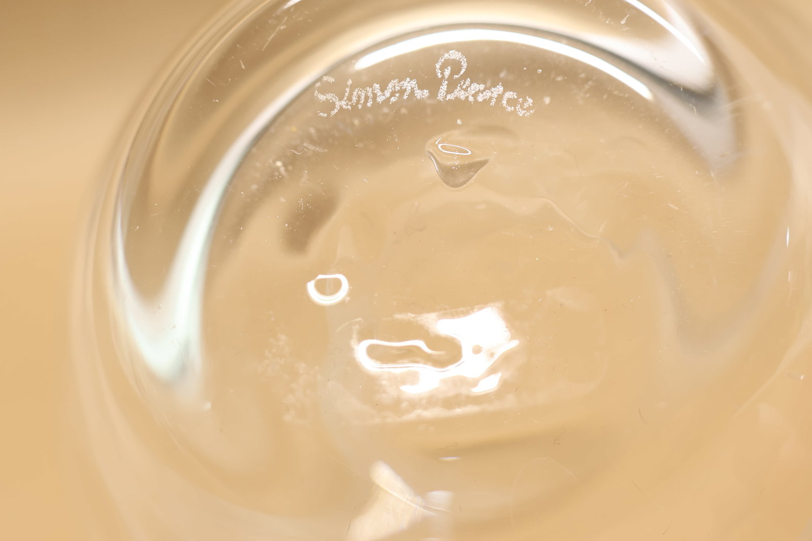 Five Simon Pearce Glass Table Articles - 19