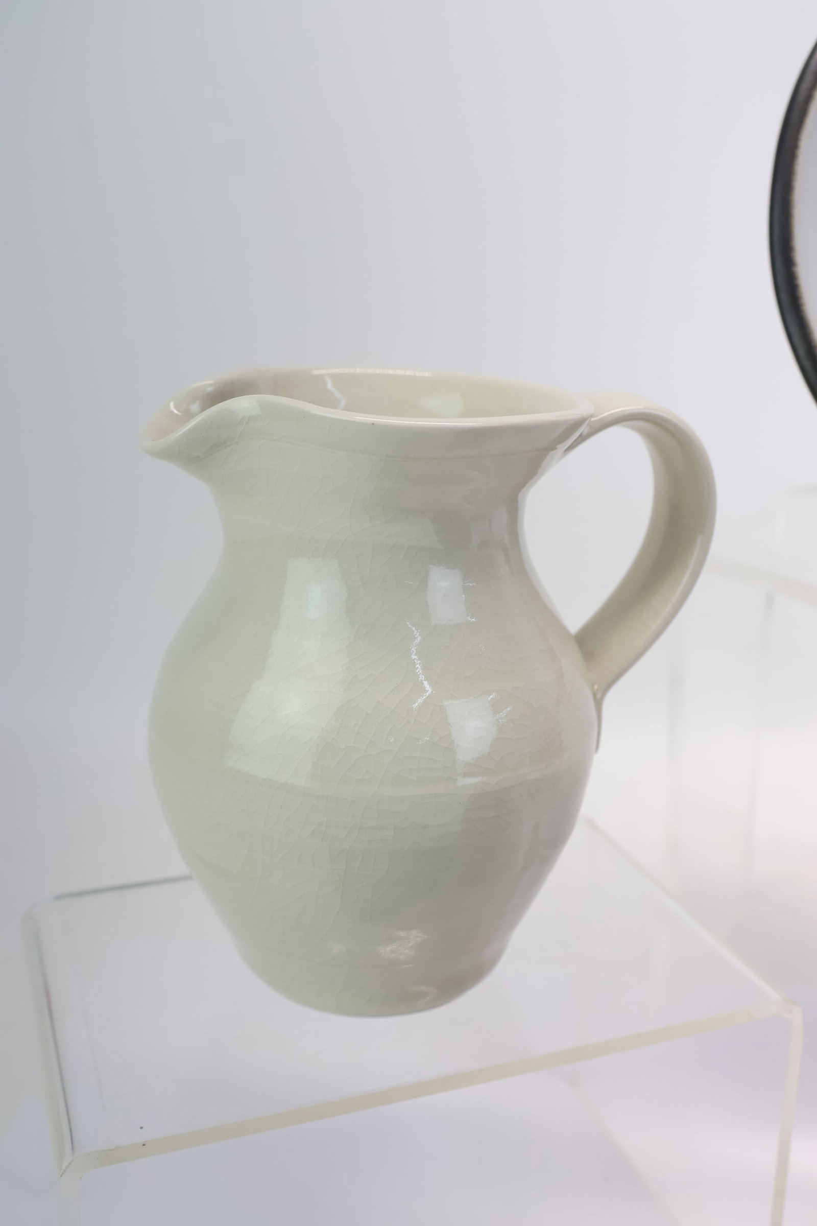 Seven Simon Pearce Glazed Pottery Table Articles - 7