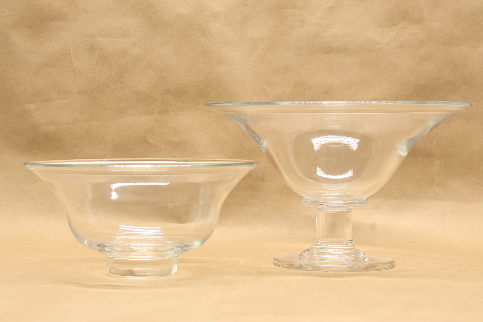 Two Simon Pearce Colorless Glass Table Articles (1 of 9)
