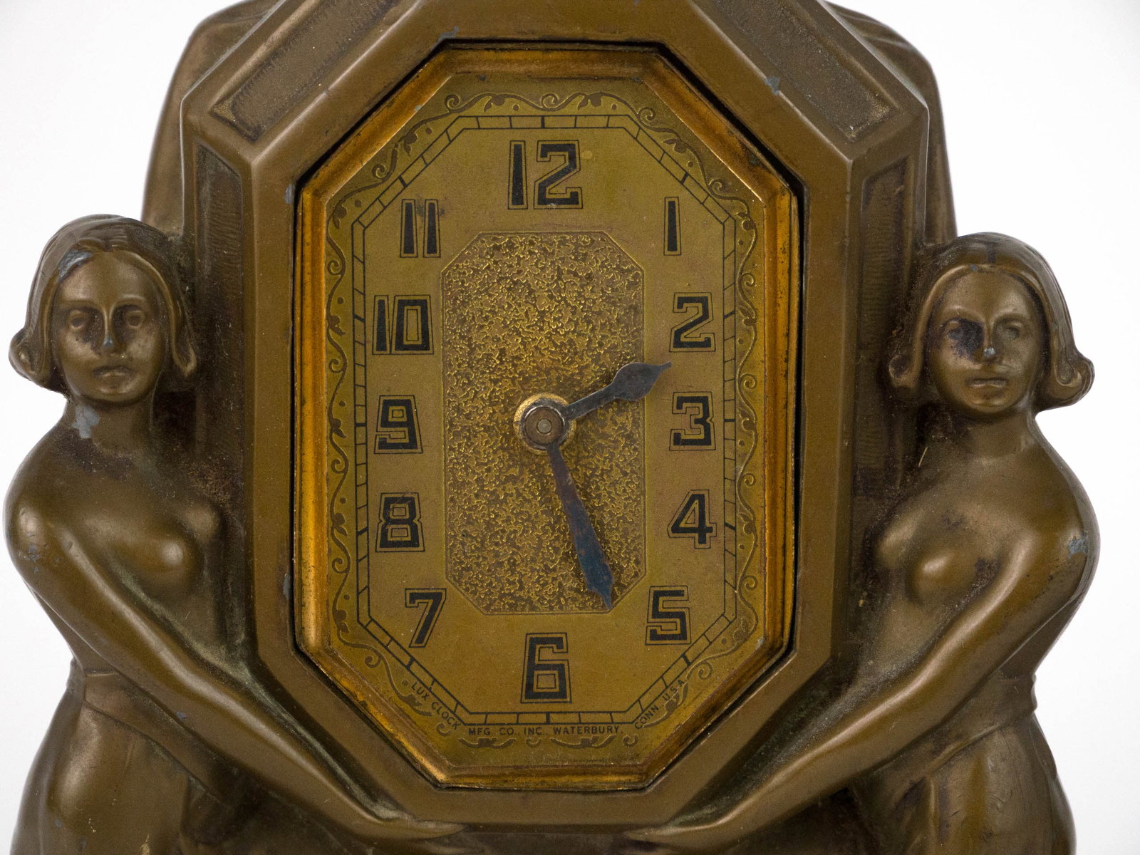 Art Deco Figural Clock - 2