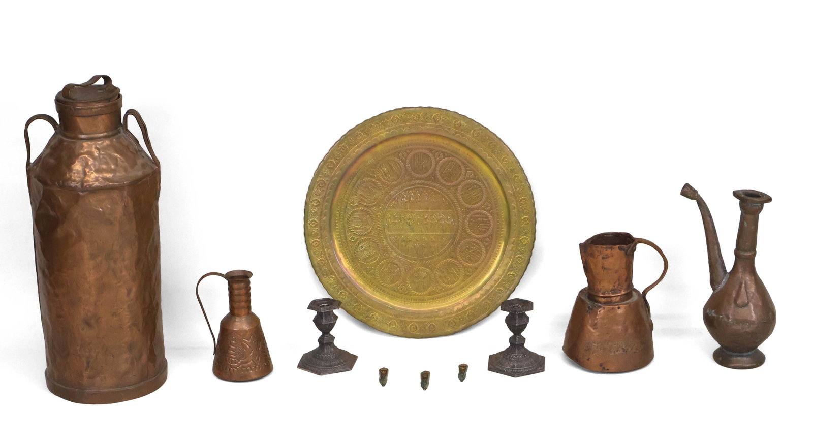 Group of Mixed Metal Table Articles (1 of 11)