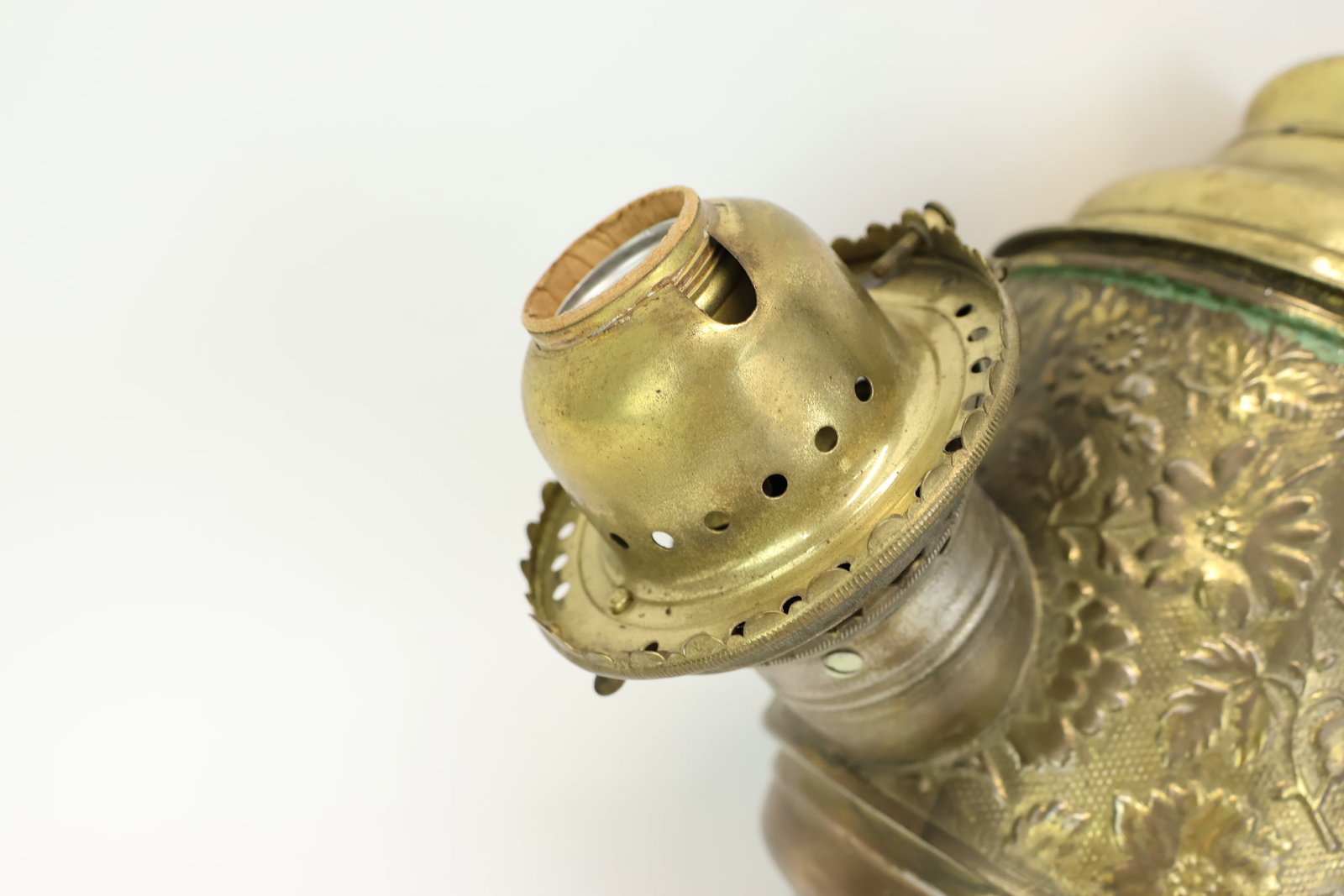 Antique Double Arm Angle Lamp - 12