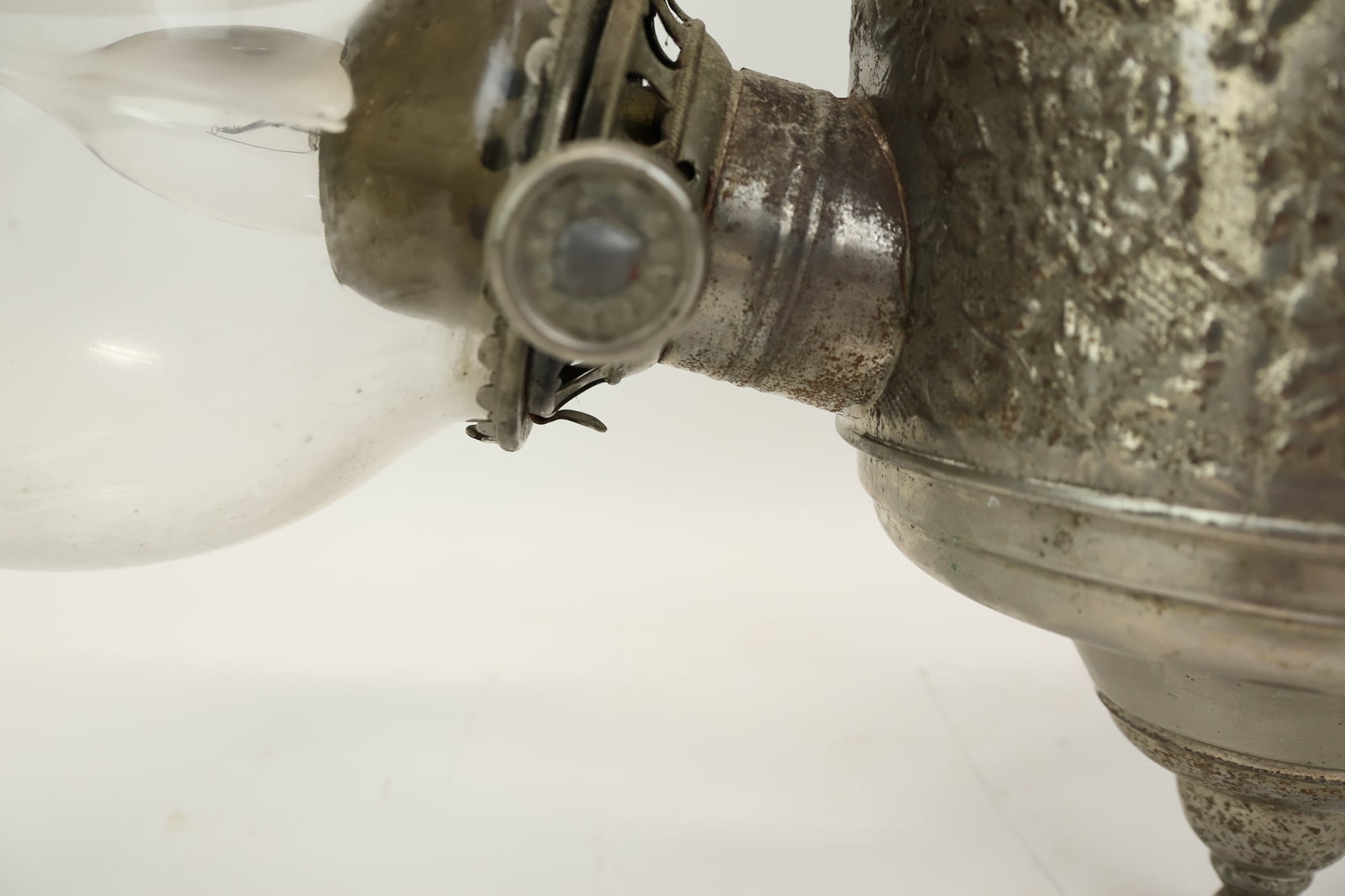Antique Double Arm Angle Lamp - 7