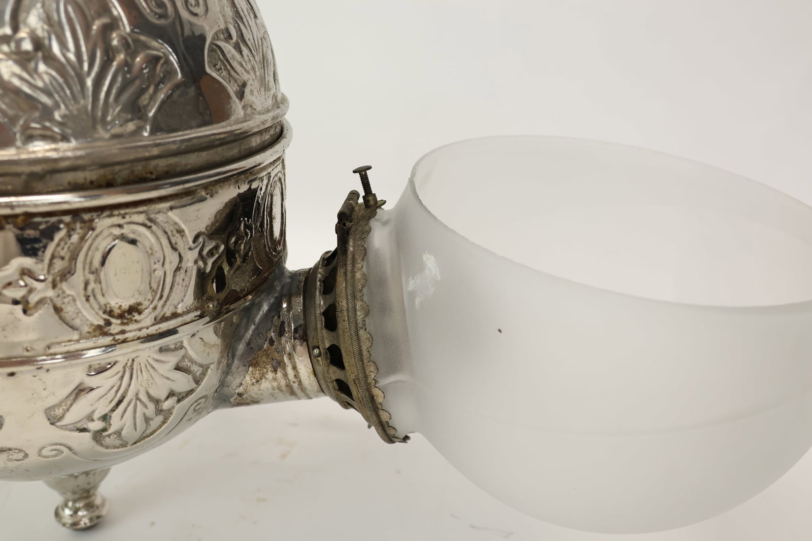 Antique Double Arm Angle Lamp - 6