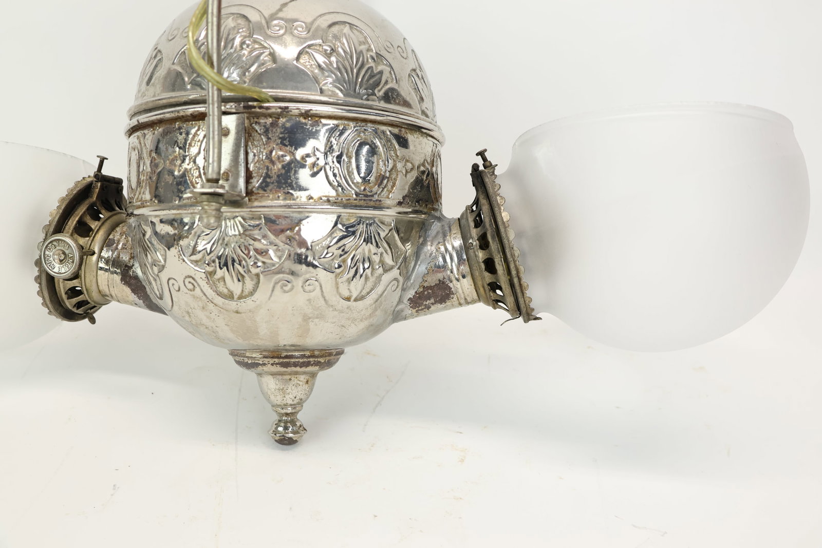 Antique Double Arm Angle Lamp - 8