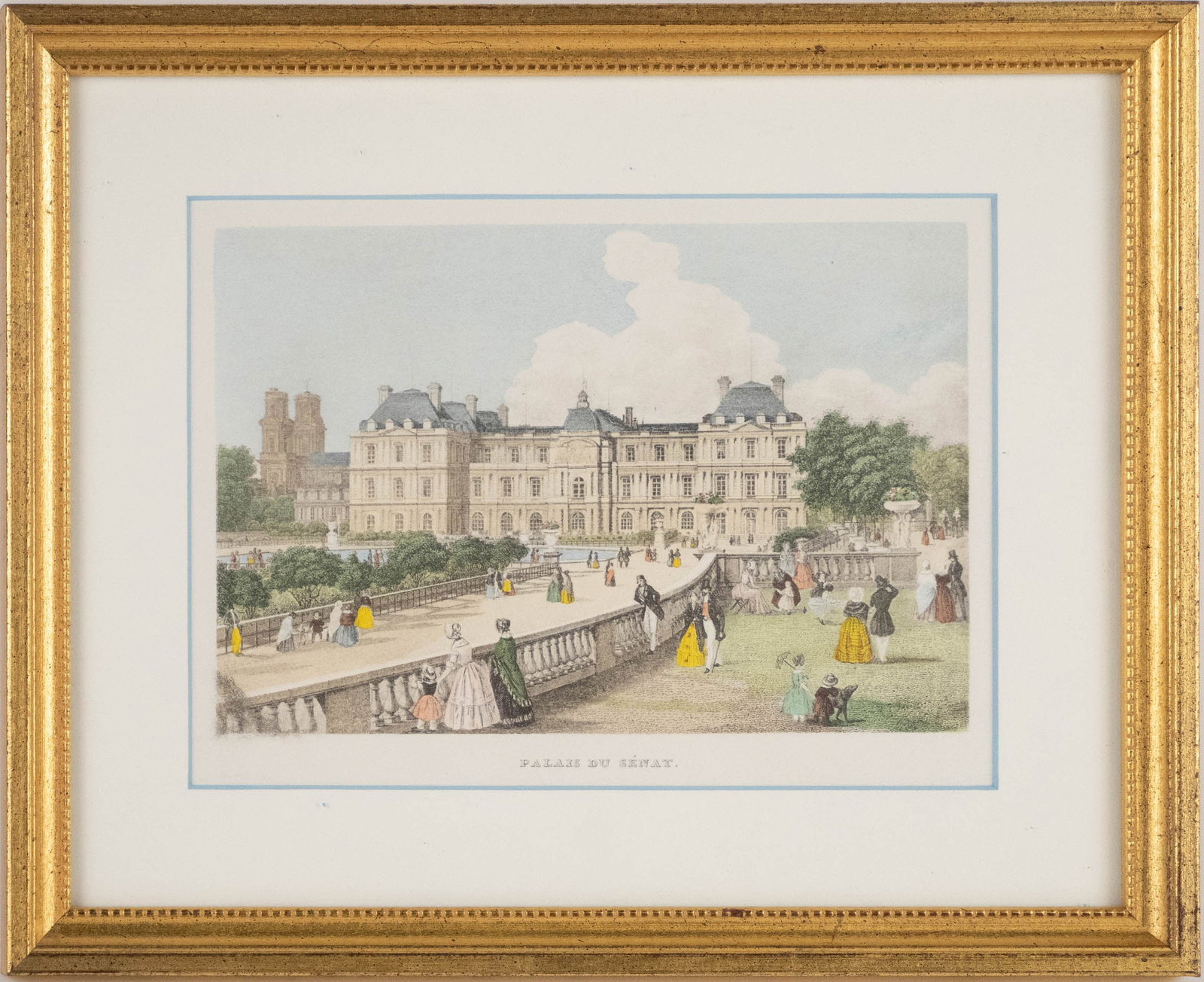 Two French Scenes, Colored Engravings - 3