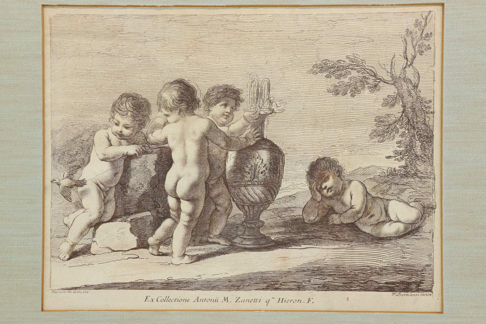 Francesco Bartolozzi Engraving "Ex Collection Antonii M. Zanetti" (1 of 7)