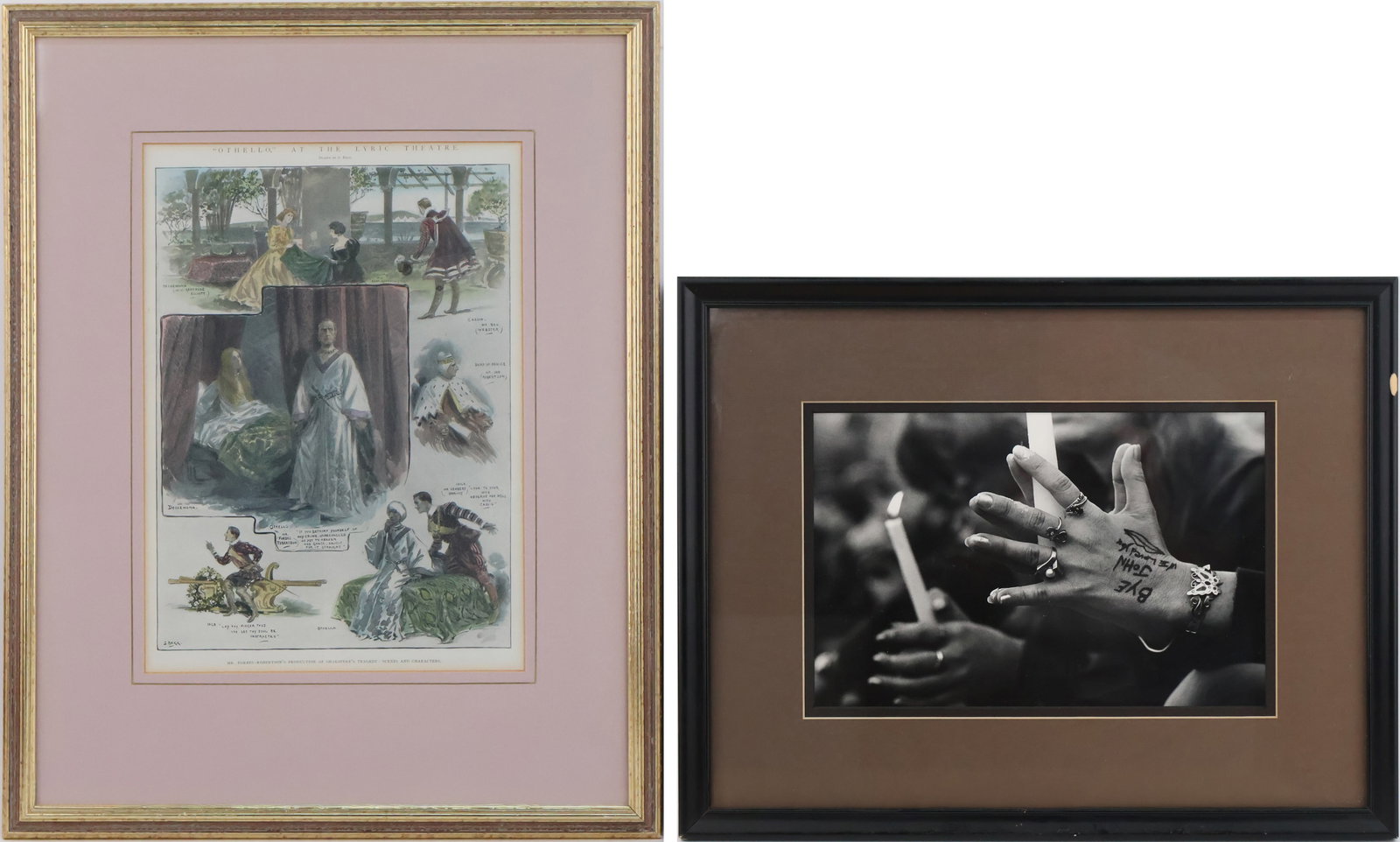 Samuel Begg, 1854-1919, "Othello" at the Lyric Theatre, Print (1 of 8)