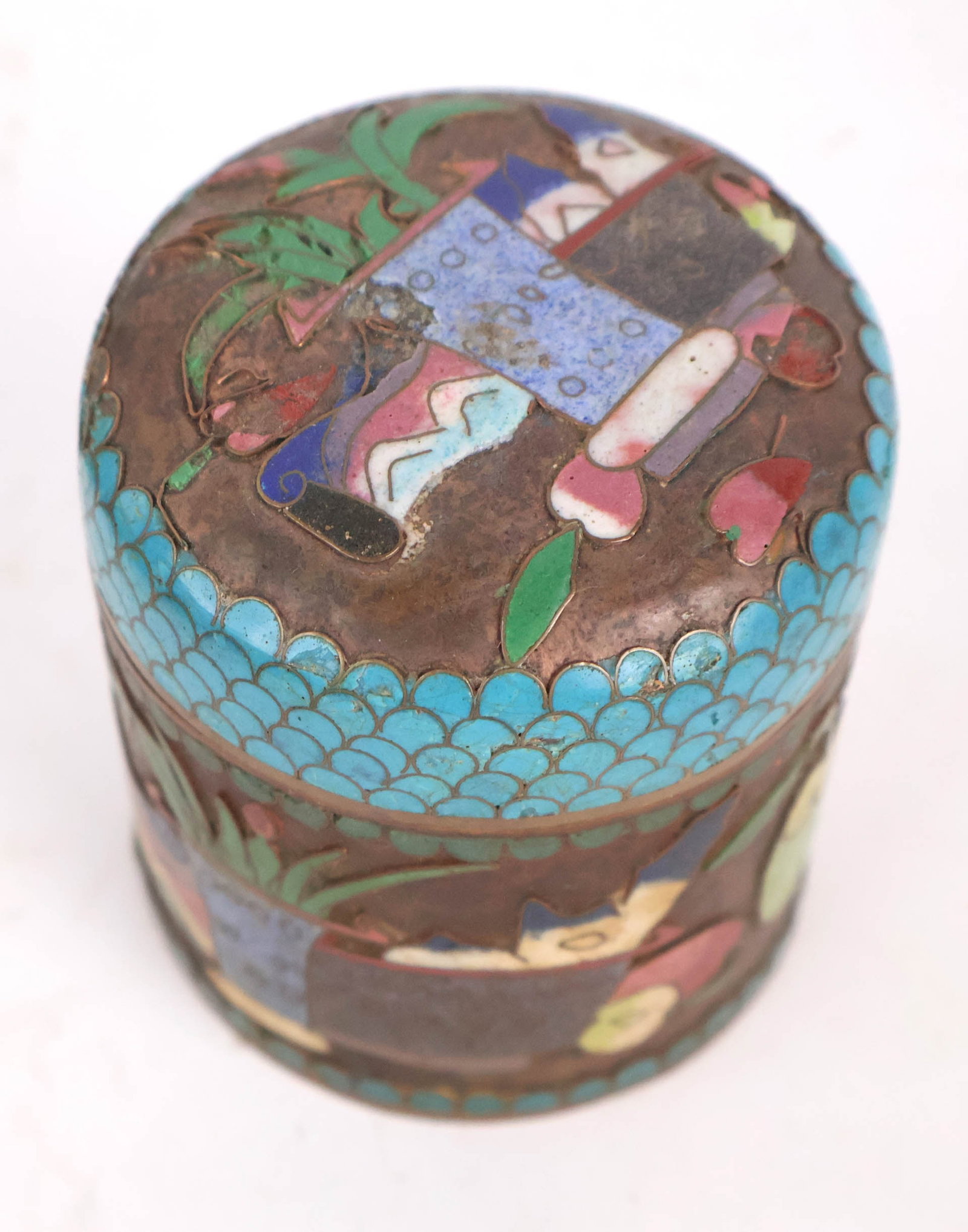 Chinese Cinnabar Vase - 12