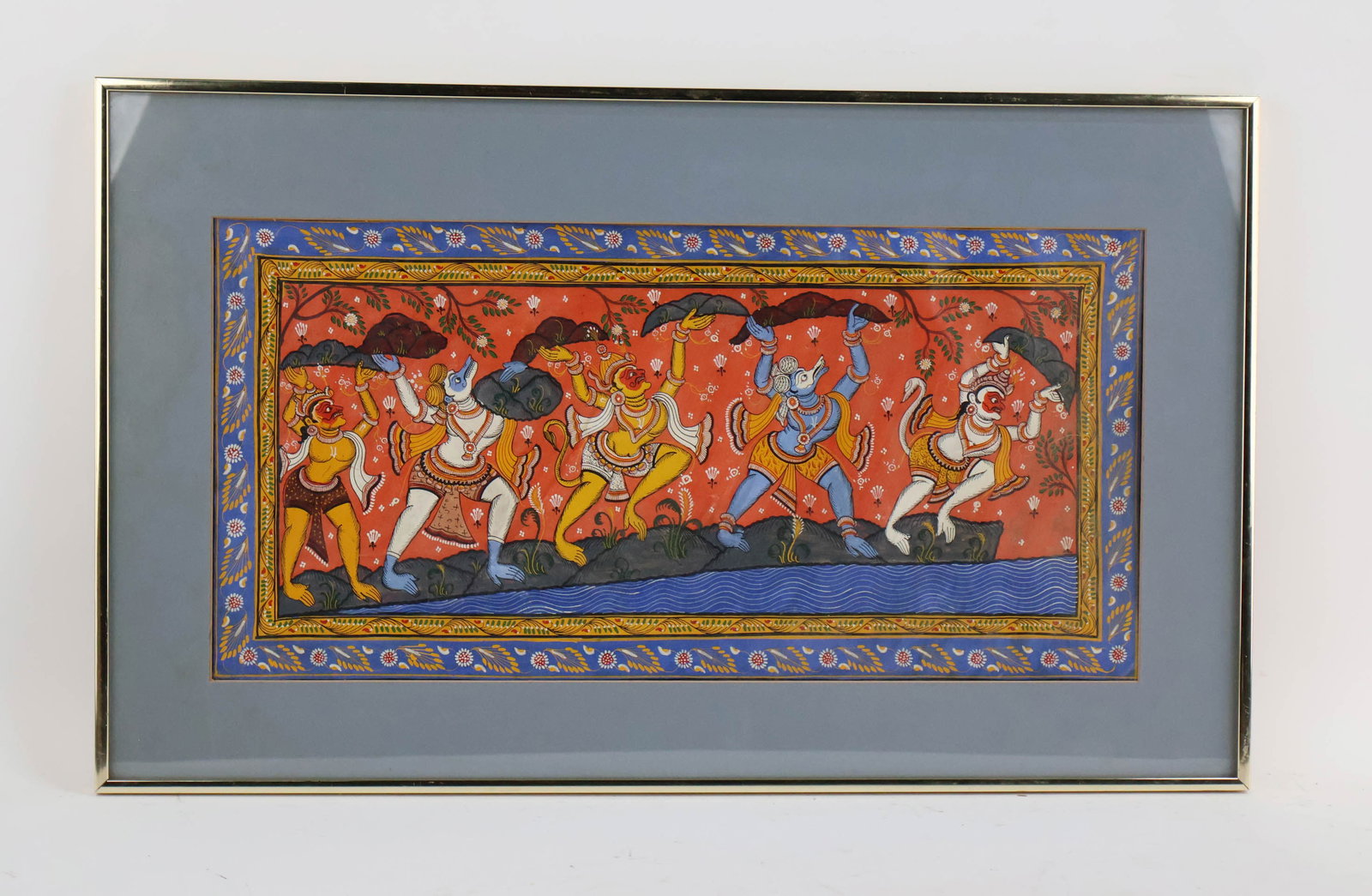 Polychrome Indian Pattachitra Painting - 3