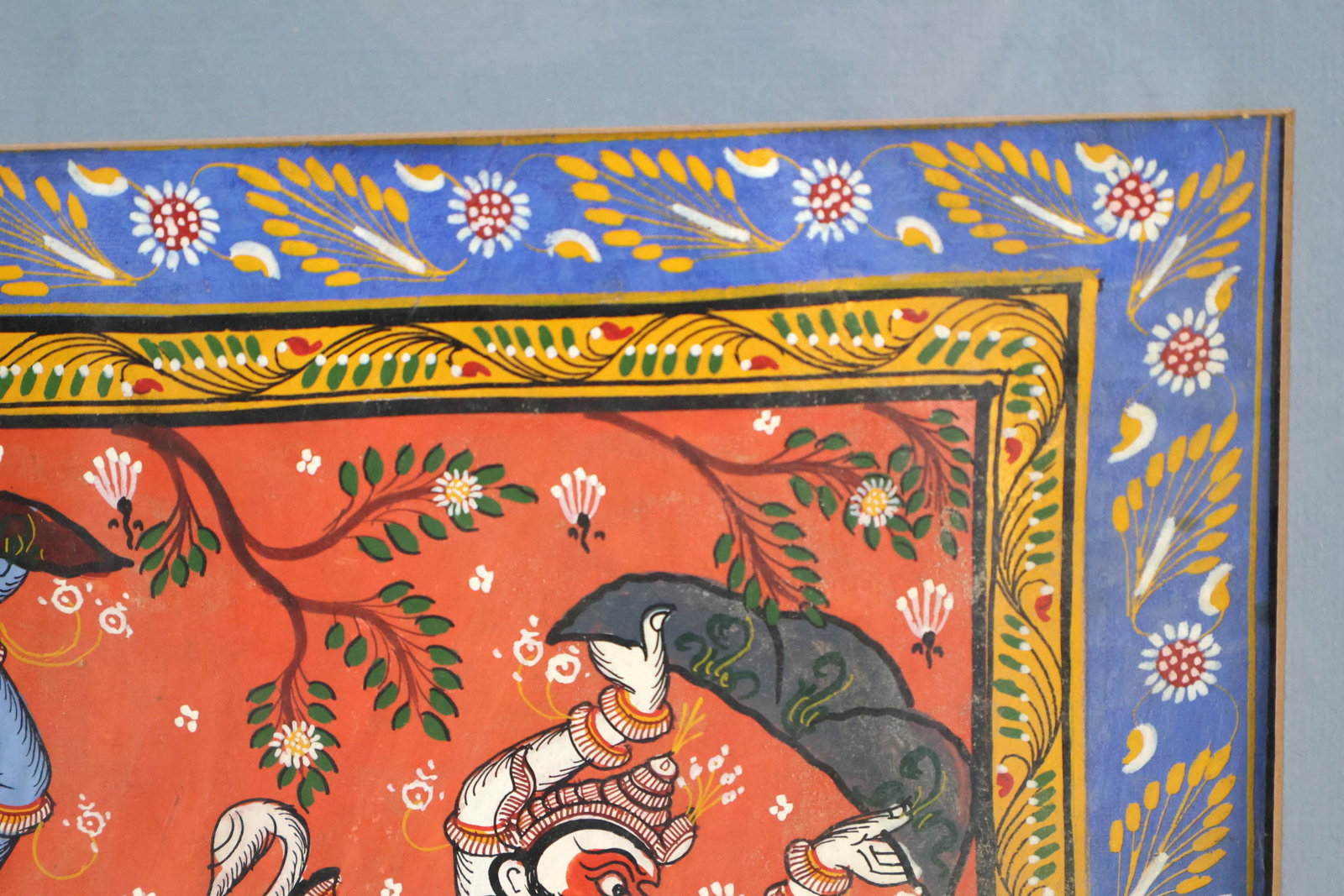 Polychrome Indian Pattachitra Painting - 8