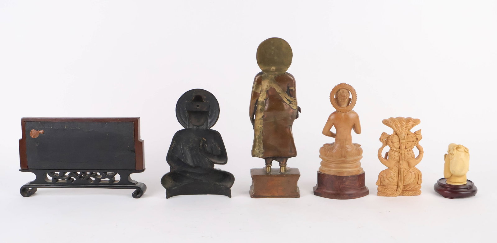 Five Asian Deity Figures - 12