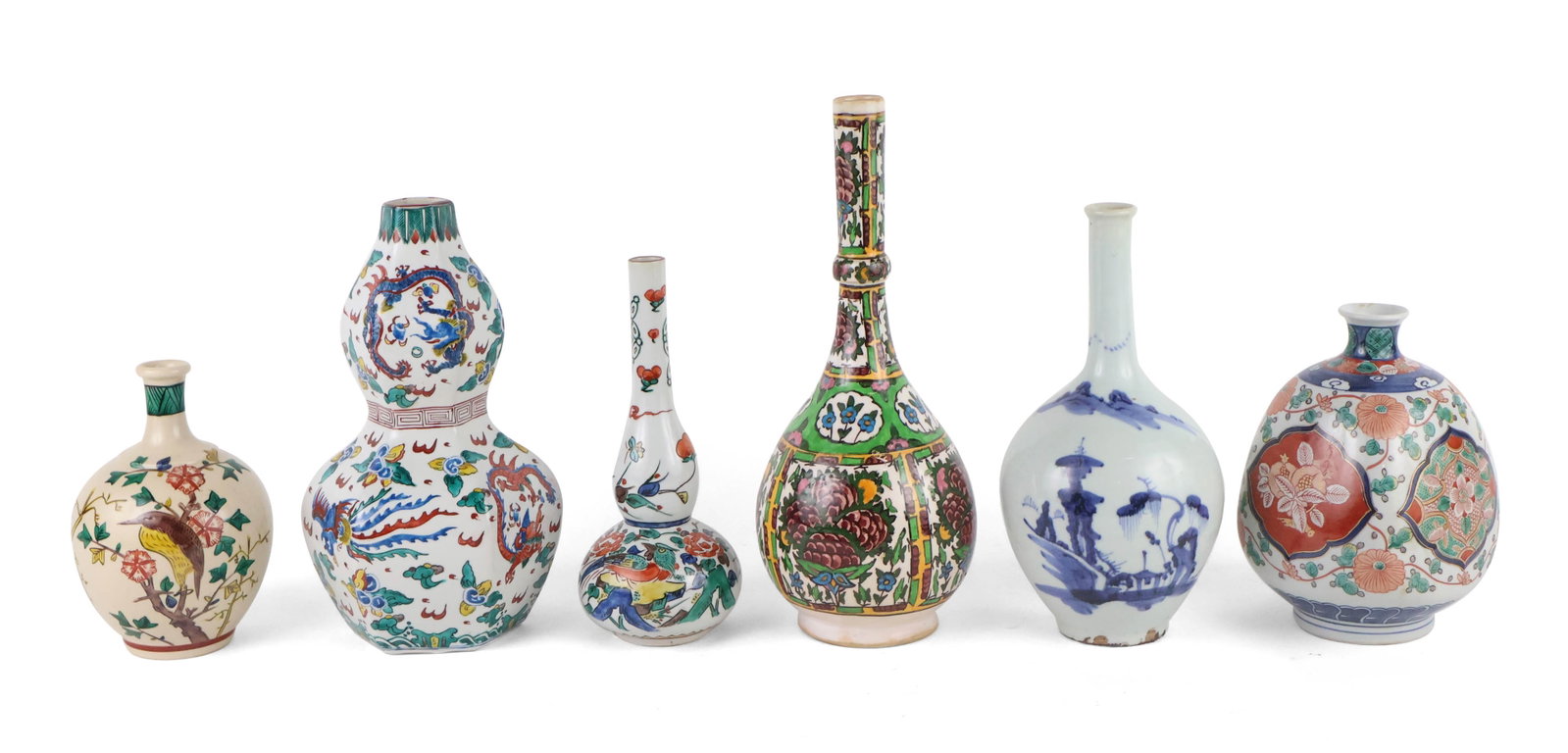 Five Asian Porcelain Vases (1 of 20)