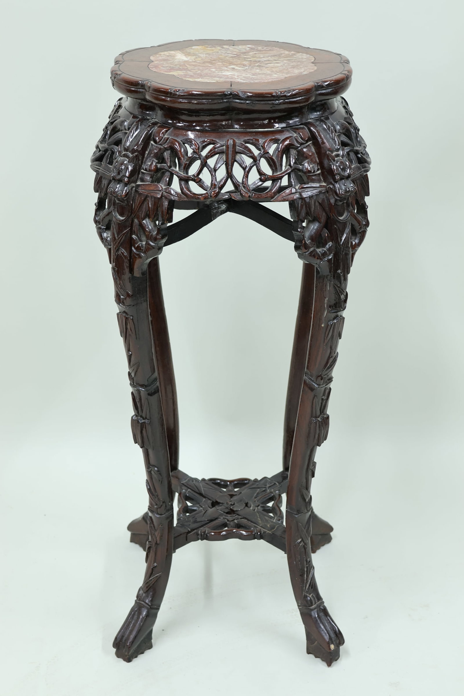 Vintage Style Hardwood Plant Stand (1 of 8)