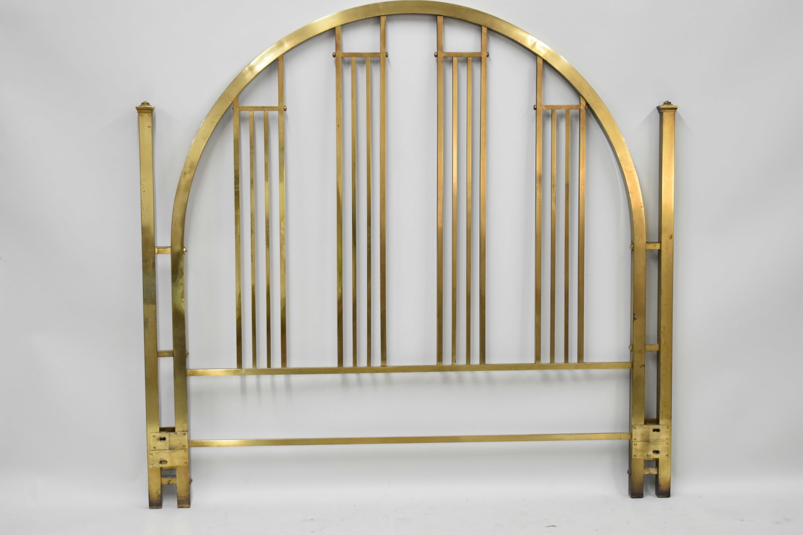 Art Deco Style Modern Brass Headboard (1 of 6)