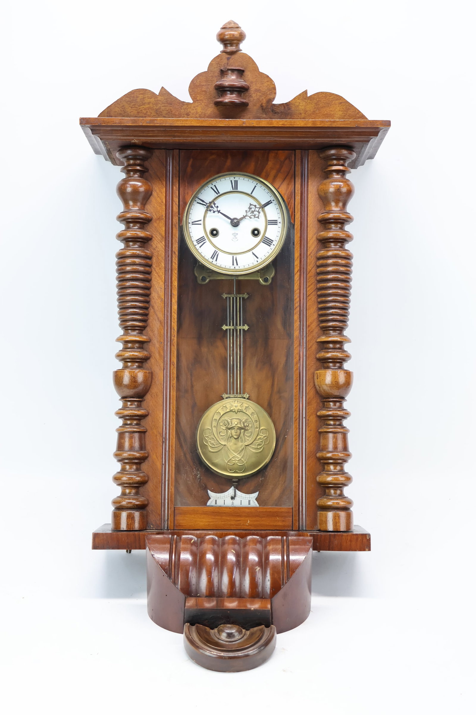 Gustav Becker Vienna Regulator Wall Clock (1 of 13)